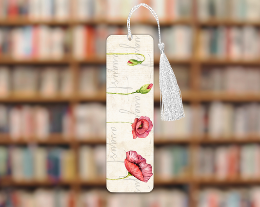 August Birth Flower | Mini Bookmark