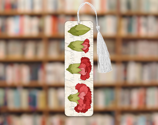 January Birth Flower | Mini Bookmark