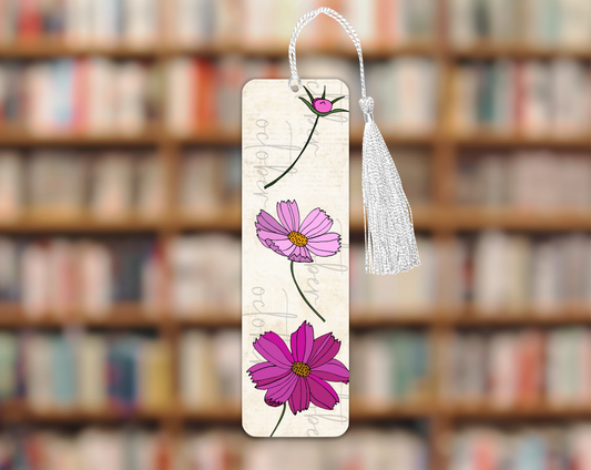 October Birth Flower | Mini Bookmark