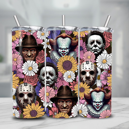 Floral Horror | 20 oz Tumbler