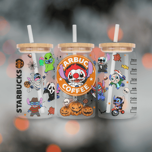 Halloween Coffee | Clear Glass